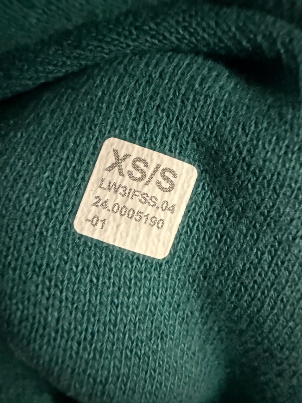 Lululemon Scuba Oversized Funnel Neck Half Zip — NWT, Teal Lagoon, xs/sm - Picture 7 of 7